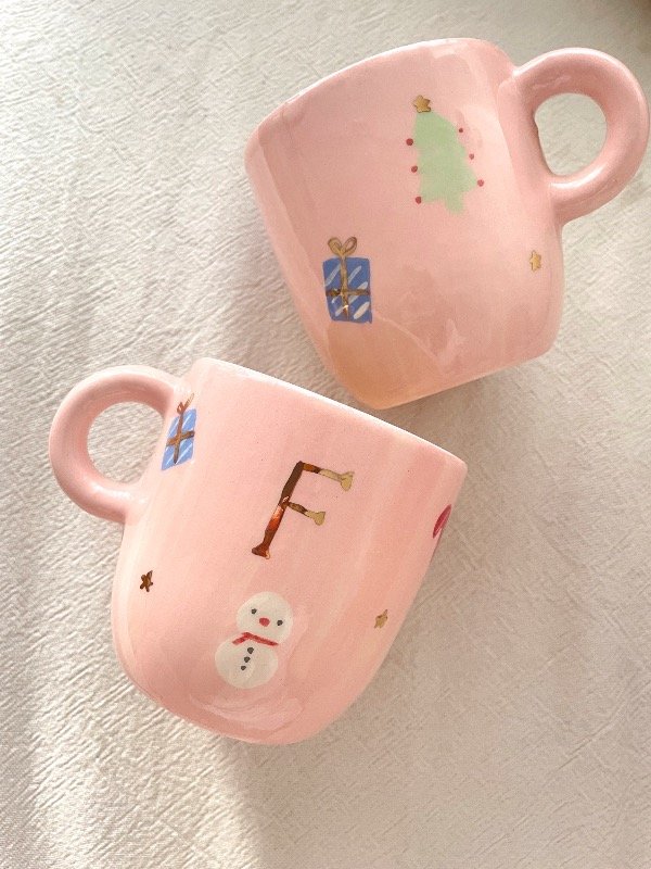 Producto - Taza navidad con oro - 0