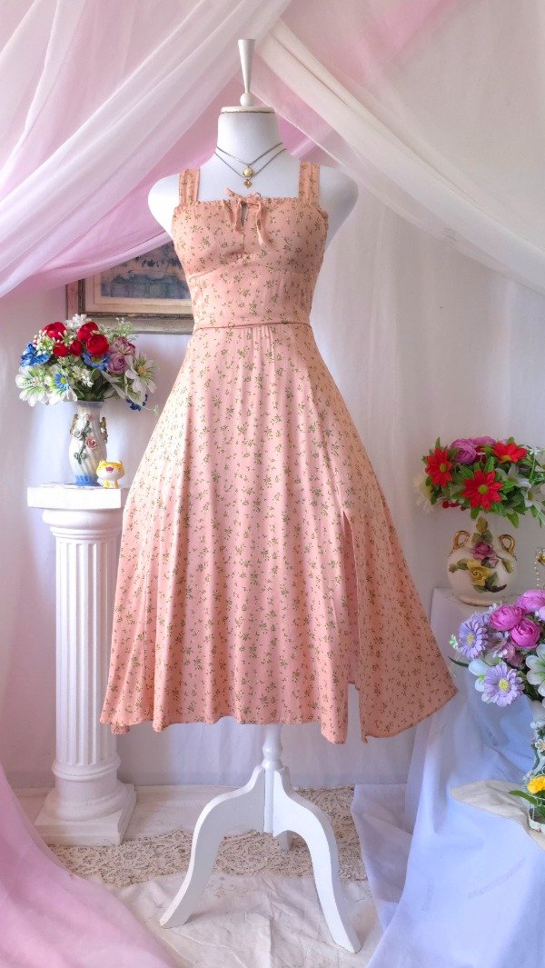 Producto - Vestido Sonia Rosa Estampado Suave! IMPORTADO NUEVO - 0
