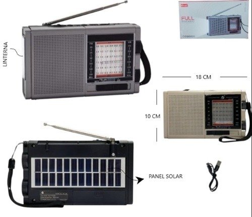 Producto - Radio AM/FM Parlante (con linterna)