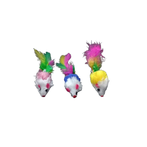 Producto - Pack x3 ratitas con pluma