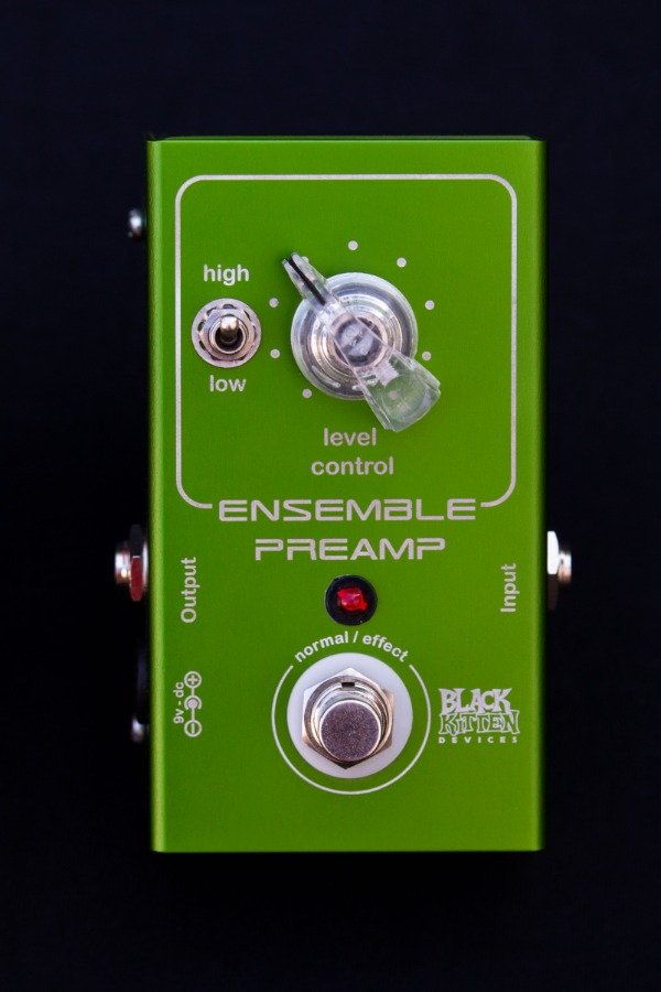 Ensemble Preamp - CE1 pre - Black Kitten Devices