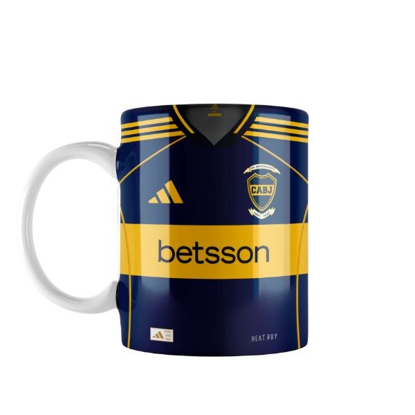 Producto - Taza Cerámica Camiseta Titular Boca Juniors Mundial De Clubes