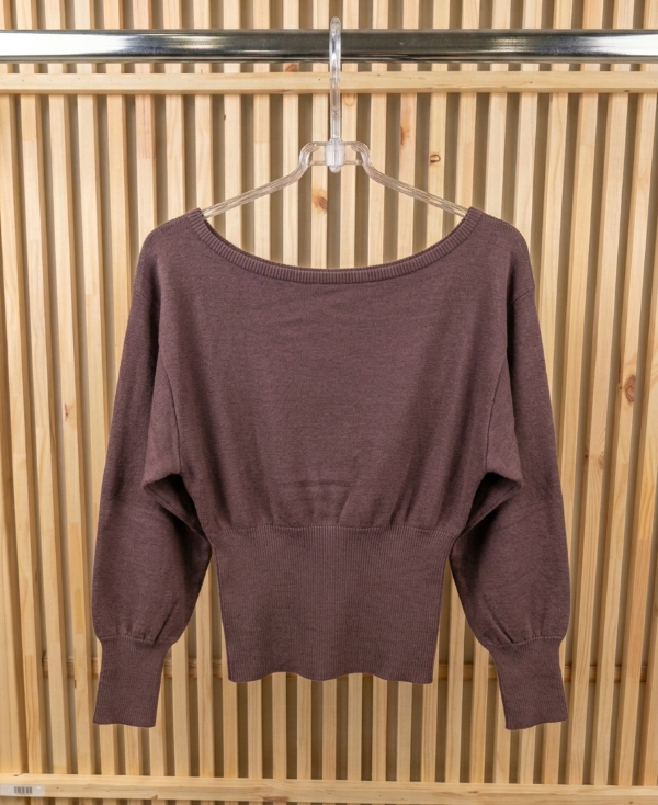 Producto - Sweater puño choco