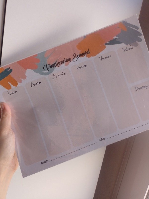 Producto - Planner imantado