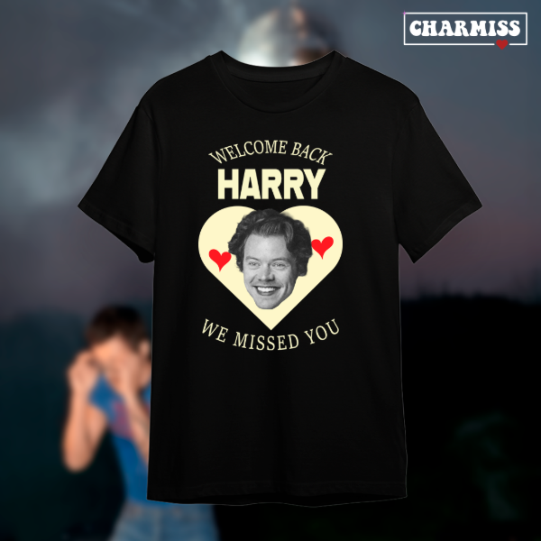 Remera oversize Welcome back Harry Styles