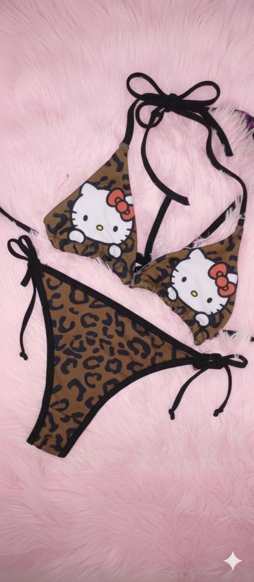 Producto - Bikini Animal print H.Kitty Lycra