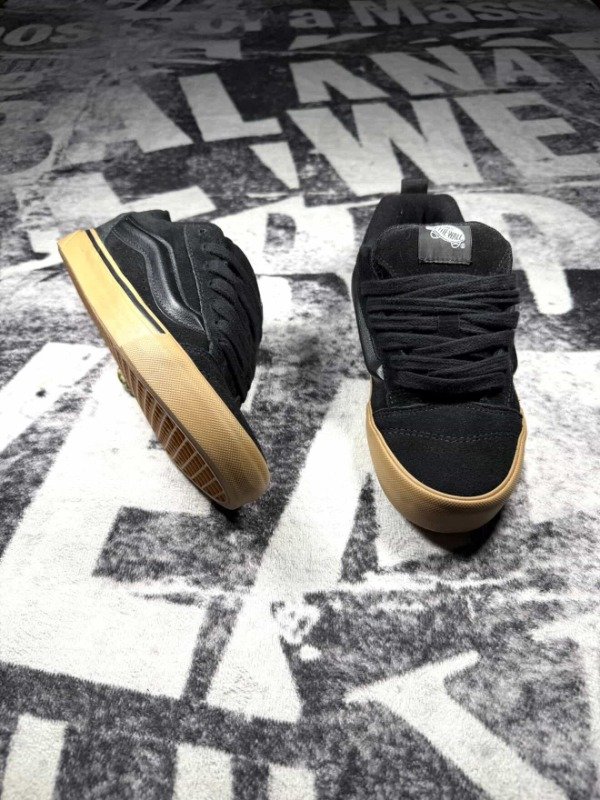 Producto - VANS KNU "black gum" CALIDAD TOP - 4