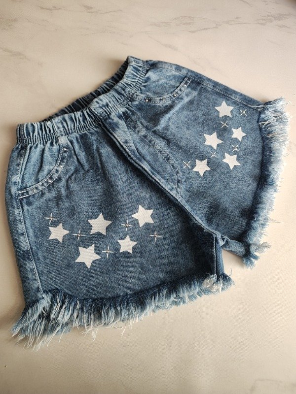 Producto - Short denim Estrellas