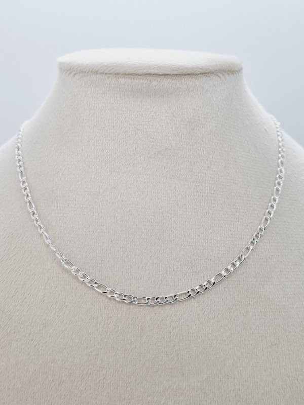 Producto - Cadena acero blanco 3x1 fina