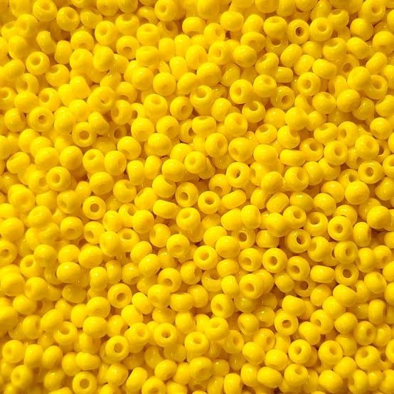 Producto - Mostacillas amarillas