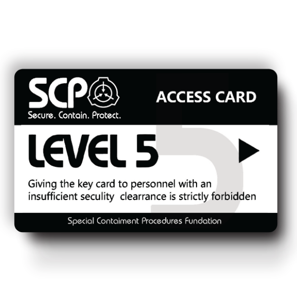 Producto - Fundación SCP - ID Level 5 - Cod 923