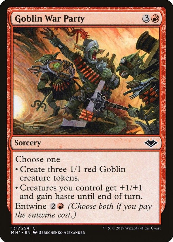 Producto - Goblin War Party  Modern Horizons