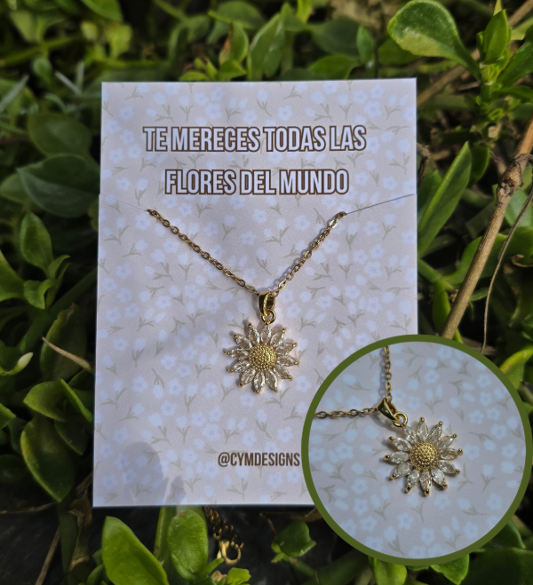 Producto - Collar margarita deluxe (acero quirúrgico)