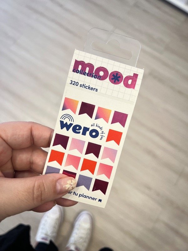 Producto - Stickers banderín rosa