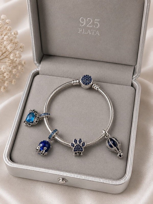 Producto - Pulsera Pandora con dijes 4
