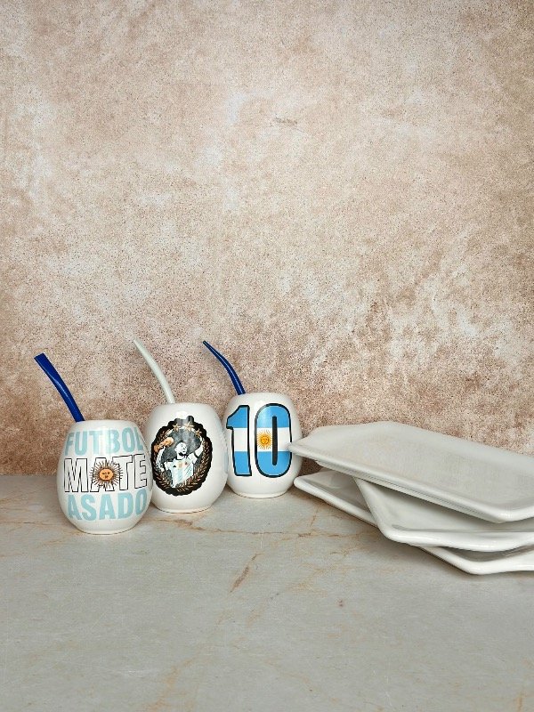 Producto - Kit 25- Mundial- 3 Mates + 3 Bandej. + 3 Bombillas.