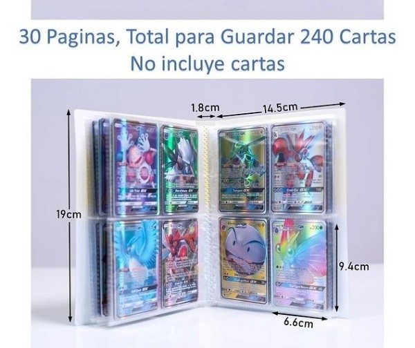 Producto - Album para 240 Cartas Pokemon TCG - 2