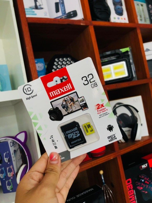 Producto - Tarjeta de Memoria Maxell 32Gb