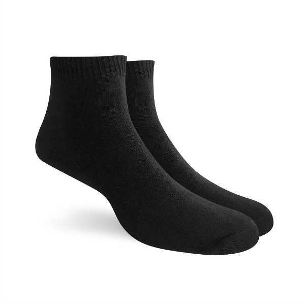 Producto - SOQUETE LISO NEGRO ART 102N-HOMBRE