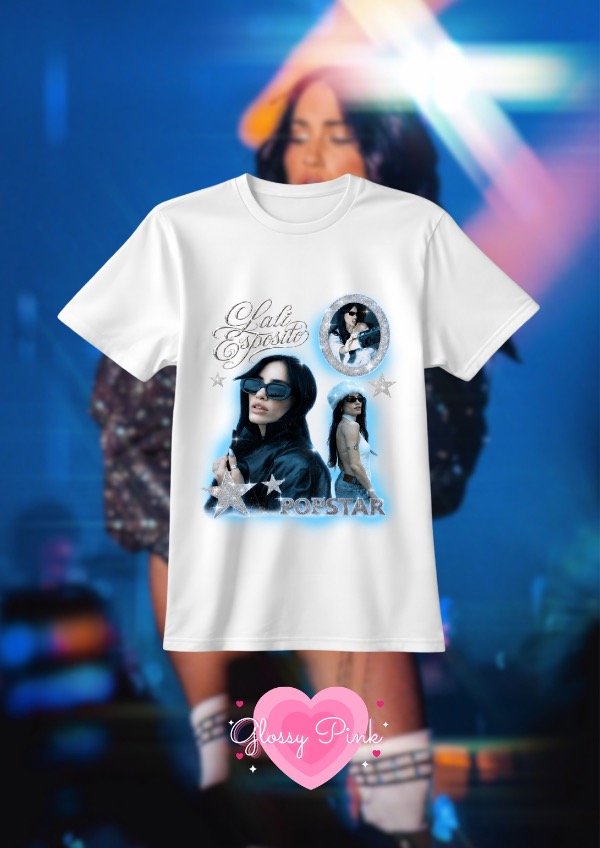 Producto - Remera Lali Popstar retro - DTF