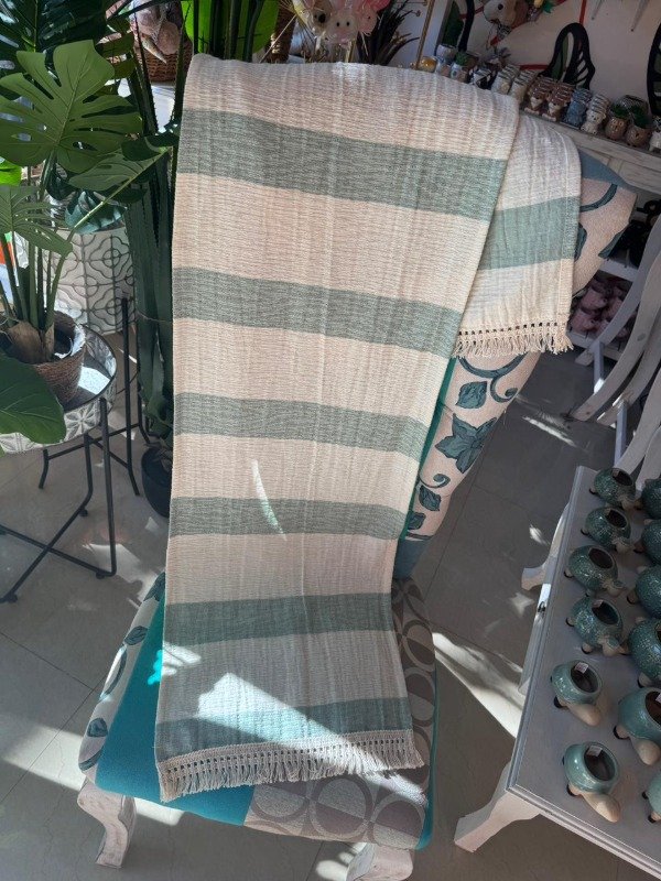 Producto - Camino de mesa rayas- cod.A 1,65 mts (Efectivo: 18.000 )