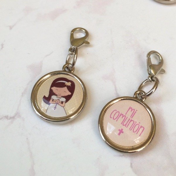 Producto - MEDALLITAS PARA COLGAR - NENA COMUNION