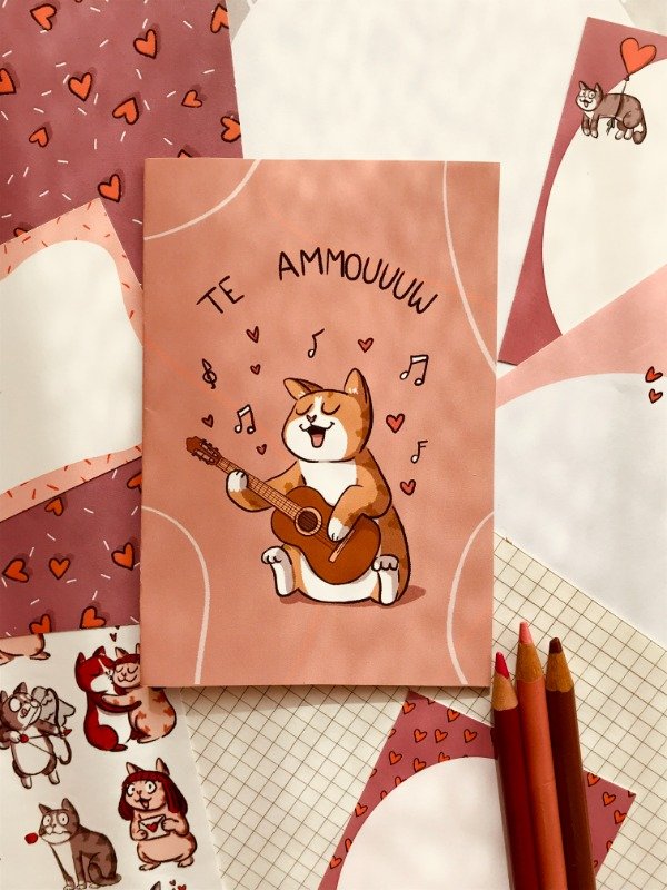 Producto - Tarjeta Te amouww descargable