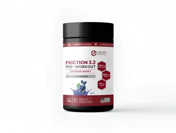 Producto - Pre Entreno Friction 3.2 One Fit Nutrition 300gr