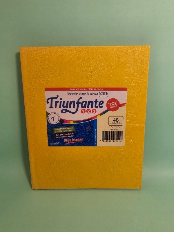 Producto - Cuaderno N3 Triunfante - 0