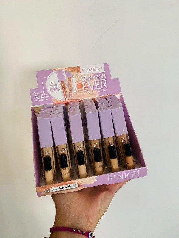Producto - Corrector liquido Best Skin ever Pink 21
