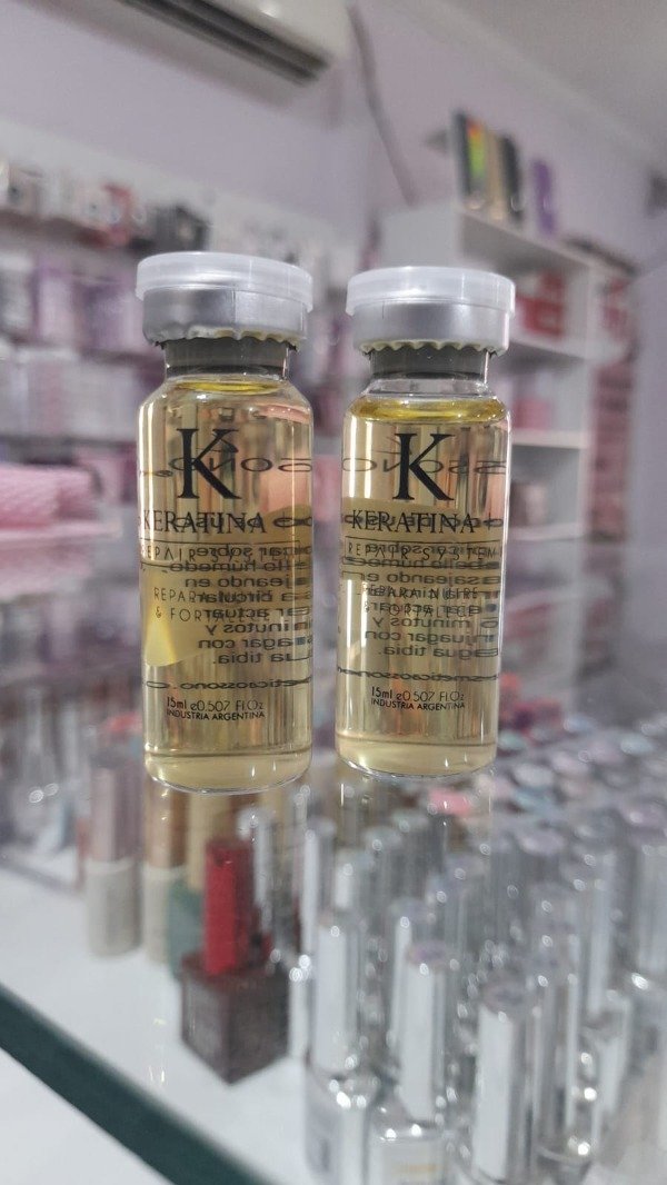 Producto - Ampollitas con KERATINA
