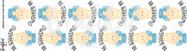 Producto - Transfer Color UV Bautismo 003