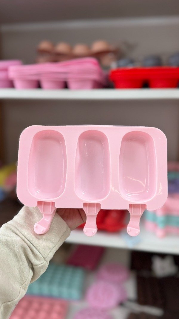 Producto - Molde de silicona paletas x3u