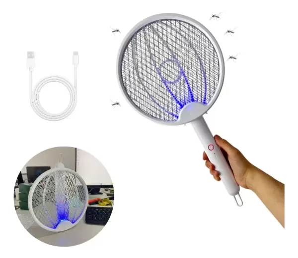Producto - RAQUETA MATA MOSQUITO 2 EN 1
