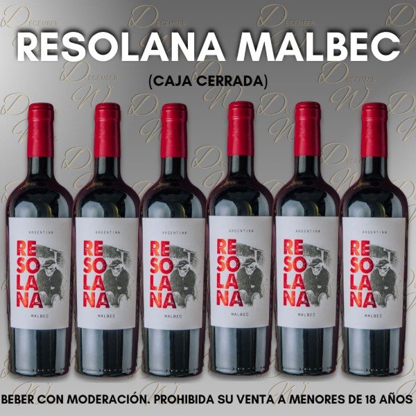 Producto - Caja resolana Malbec
