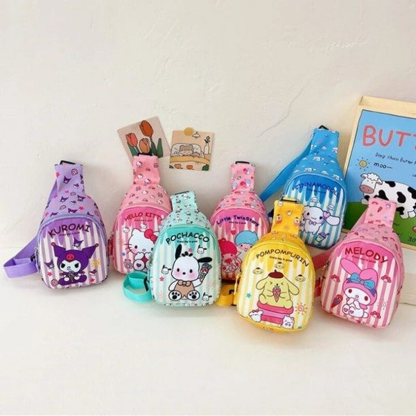 Producto - Bandolera Sanrio rayada