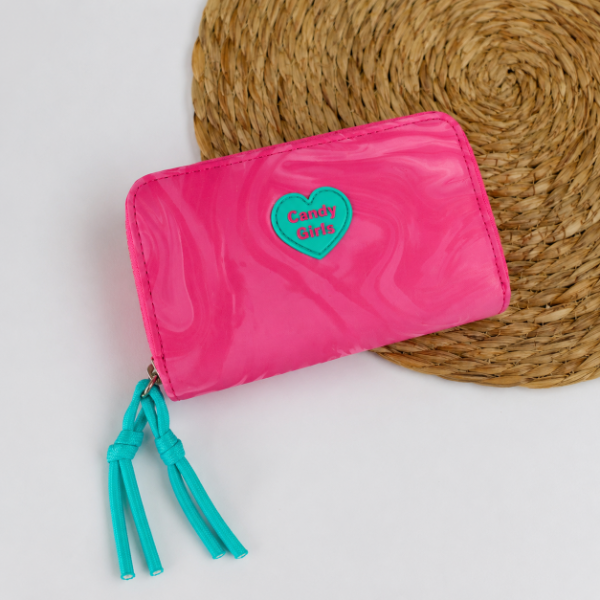 Producto - Billetera Candy Doble Cierre Fucsia