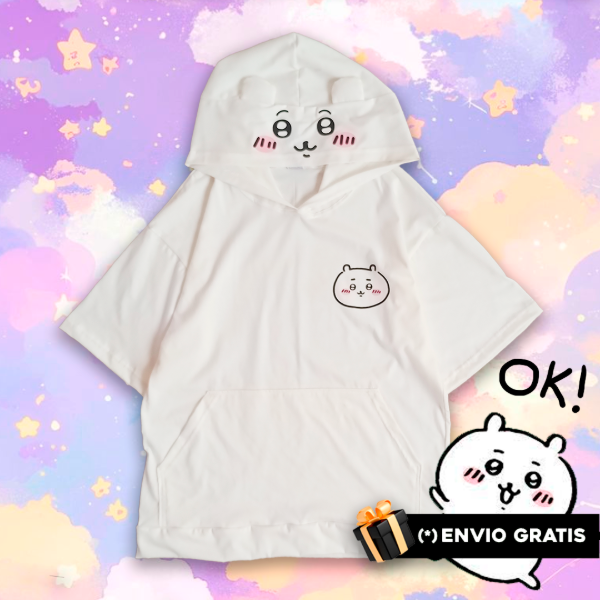 Producto - Remera Chiikawa Moda Kawaii Harajuku - 0