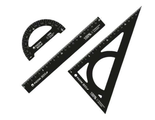 Producto - Set de Geometría Pizzini ECO Material Reciclado