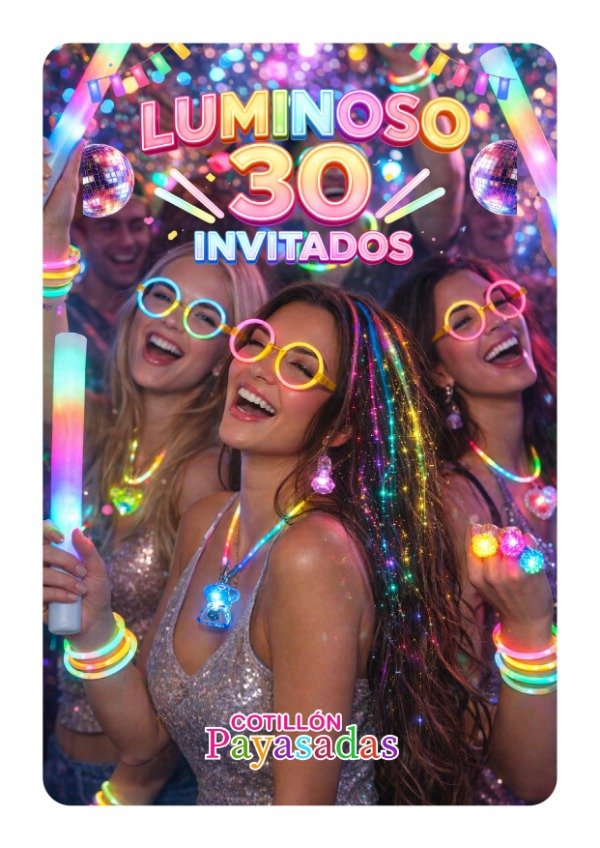 Producto - Combo Luminoso 30 Invitados