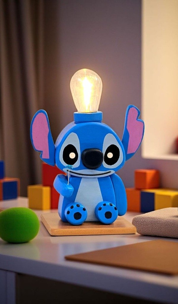 Producto - Stitch Velador Artesanal