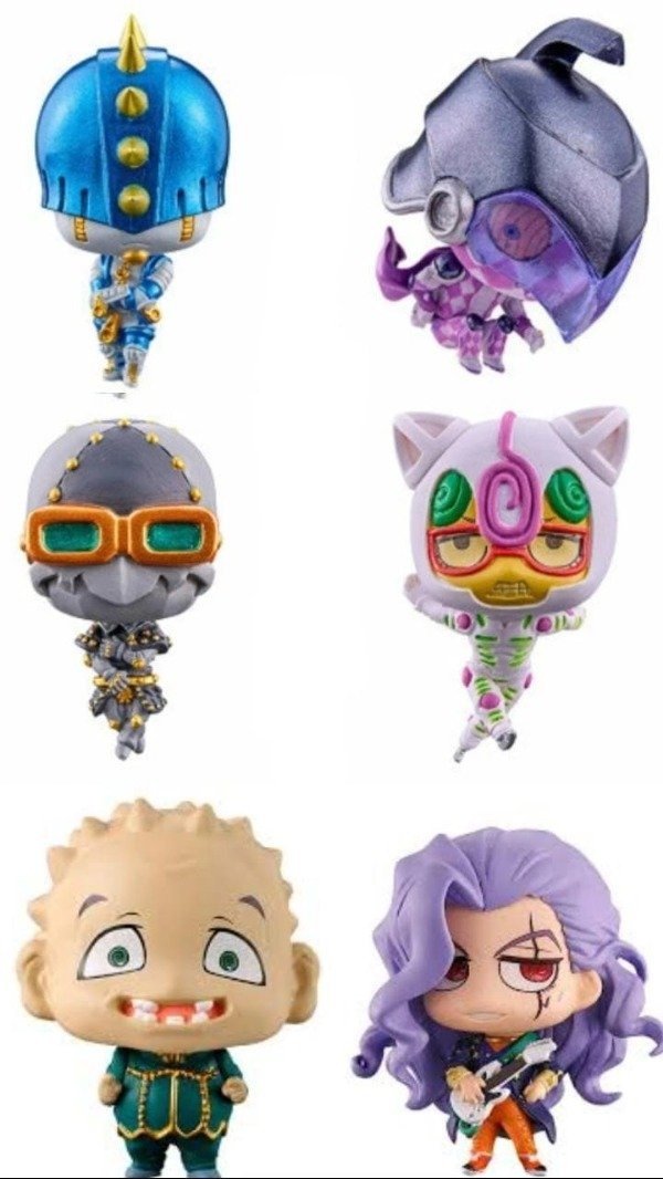 Producto - Gashapones originales Jojo's 4 cm - BANDAI (ingrese para elegir)