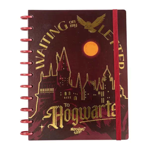Producto - PREVENTA!!! Cuaderno A4 Con Sistema De Discos "Harry Potter" - Mooving Loop