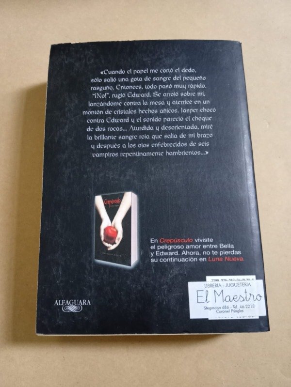 Producto - Luna nueva - Stephenie Meyer - Alfaguara 2008 - 1