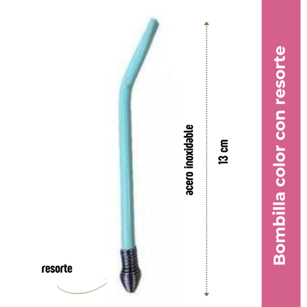 Producto - Bombilla color c/resorte