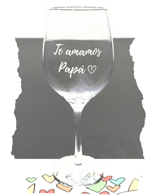 Producto - Copa degustación te amamos papá