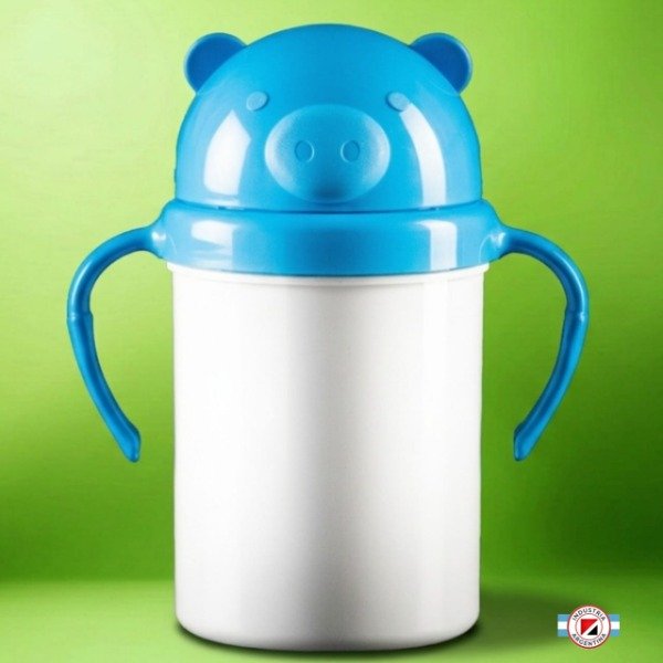 Producto - JARRO CON PICO ANIMAL CELESTE X 6 U