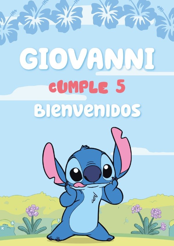 Producto - Kit imprimible Stitch