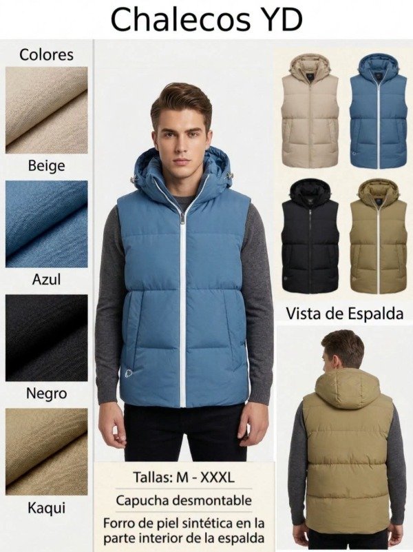 Producto - LINEA DOLCE HOMBRE Chalecos