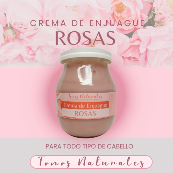 Producto - CREMA DE ENJUAGUE ROSAS